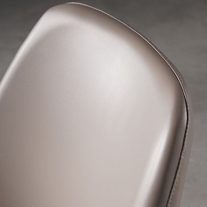 Sillas de comedor de estilo nórdico, silla sin brazos de cocina con patas de metal