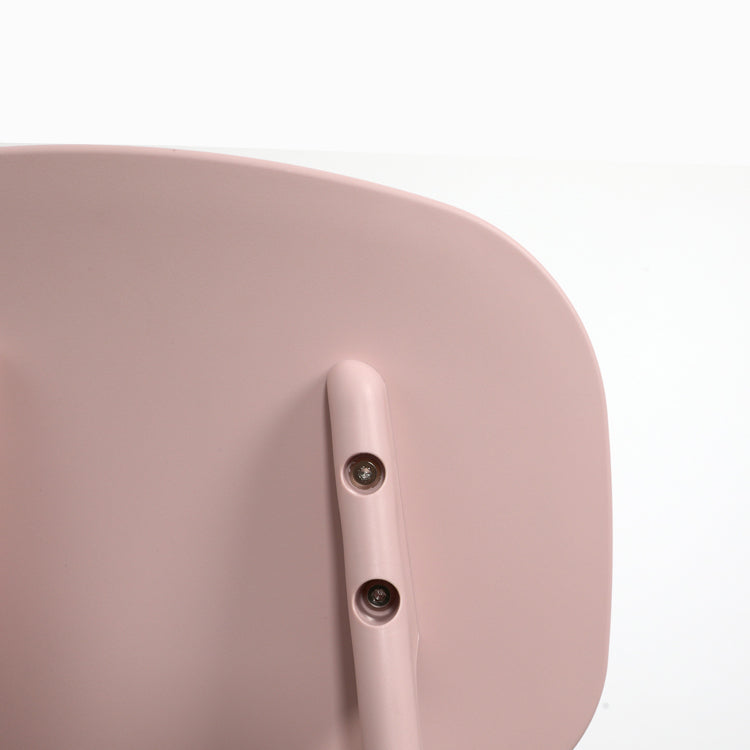 Silla de comedor plástica con respaldo abierto contemporáneo con acabado mate para restaurante