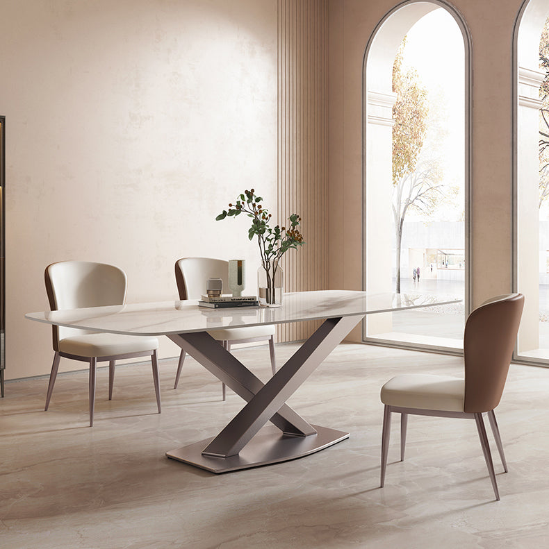 Modern 1/2/4/5/7 Pieces Dining Set Stone Dining Furniture Set /Separate Items