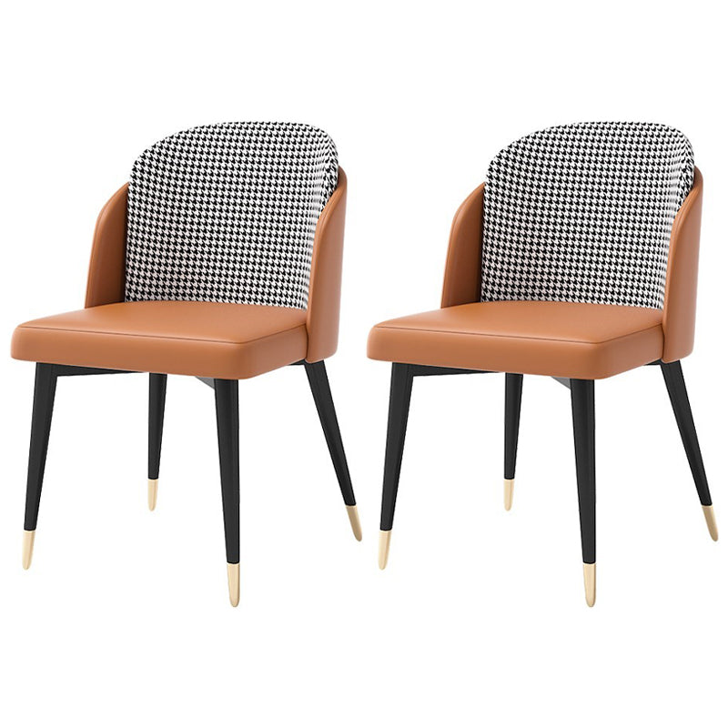 Nordic 1/2/3/5/7 Pieces Dining Set with Sintered Stone Table and Leather Chairs Dining Set