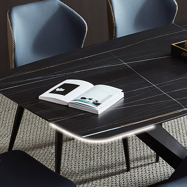 Modern 1/2/5/7 Pieces Dining Set Sintered Stone Dining Table Set