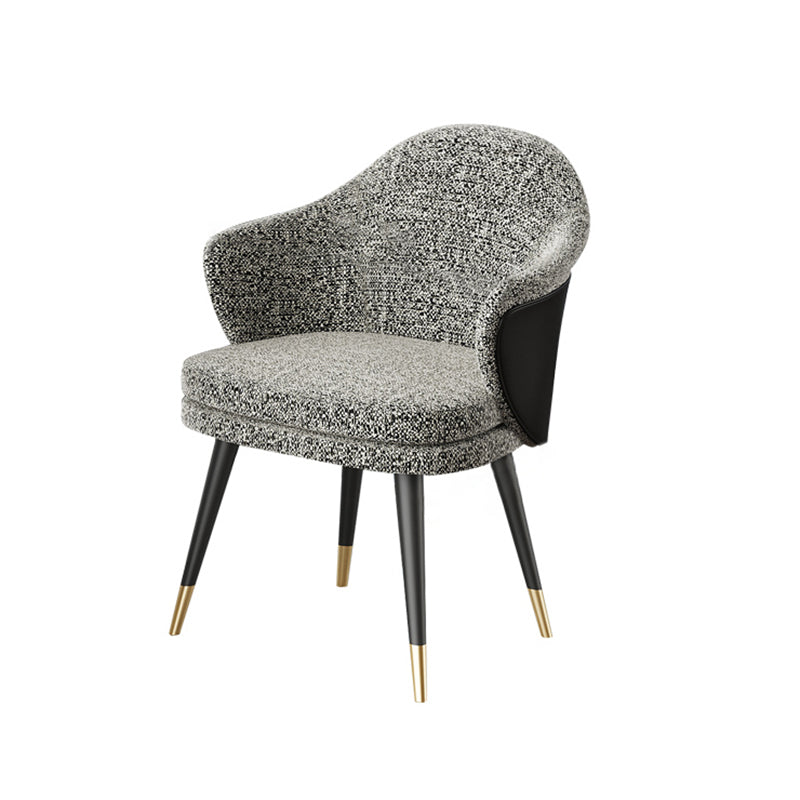 Pièces modernes 1/2/3/4/5 Pièces Ensemble de restauration Round Round White Dining Table Set à domicile