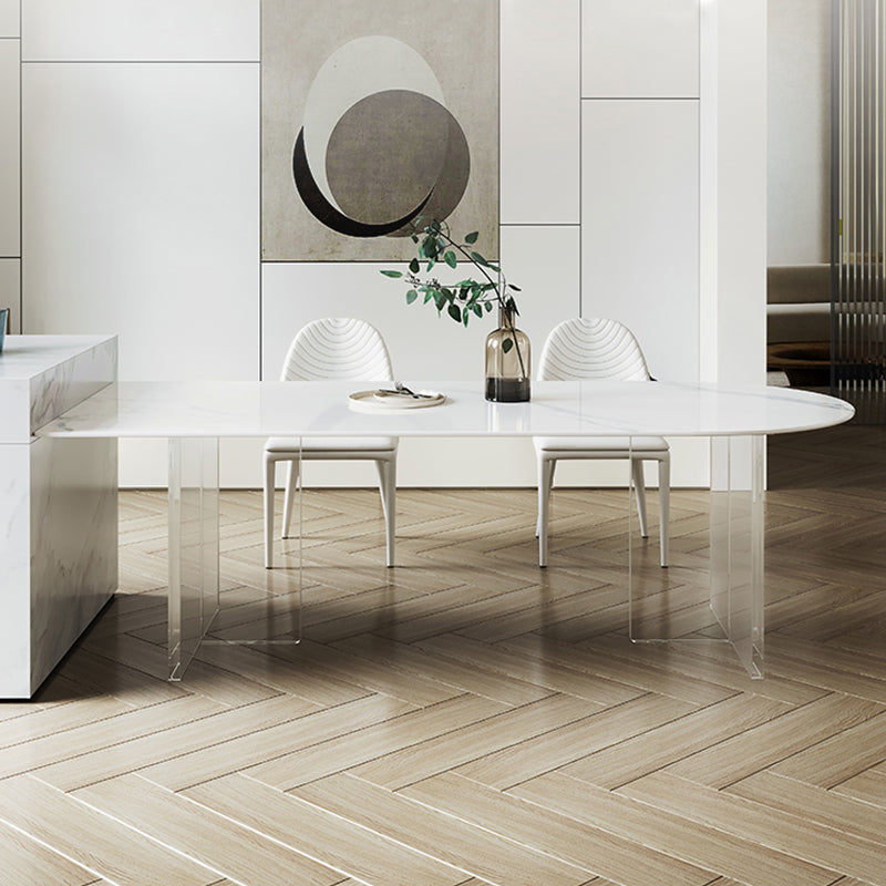 Pièces modernes 1/2/3/4/5 Pièces Ensemble de restauration Rectangle