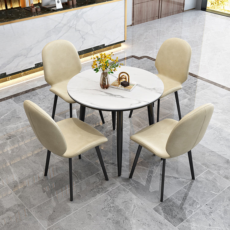 Mesa de comedor de piedra Mesa de comedor de estilo industrial para comedor