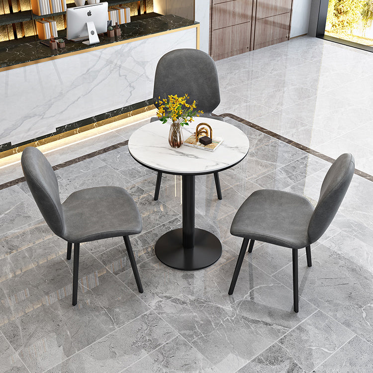 Mesa de comedor de piedra Mesa de comedor de estilo industrial para comedor
