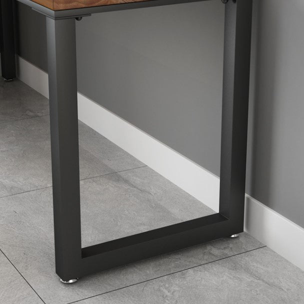 42-inch Height Cocktail Bar Table Industrial Style Wood Top Bar Table for Coffee Shop