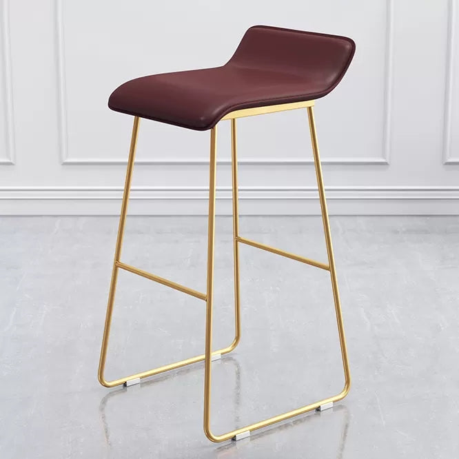Moderne Style-Hop-Häfen-Schlittenbeine Lederschaufel für Küchenbar