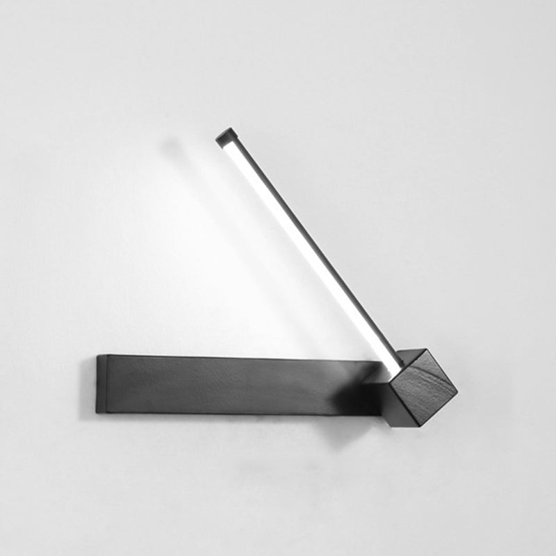 Forme linéaire 1 éclairage mural lumineux moderne luminaires muraux métalliques