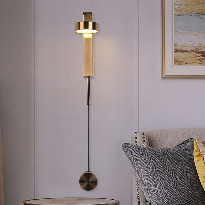 Runde 1 Lichtwandbeleuchtung moderne Metallwandleuchten mit Metallwandleuchten