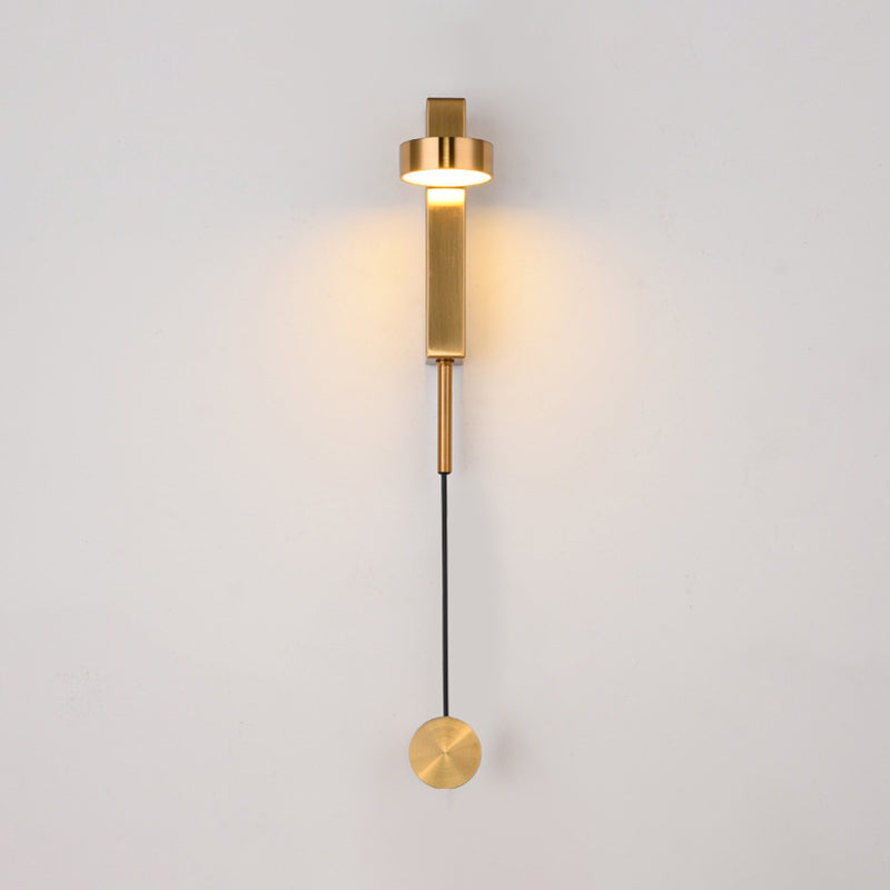 Runde 1 Lichtwandbeleuchtung moderne Metallwandleuchten mit Metallwandleuchten