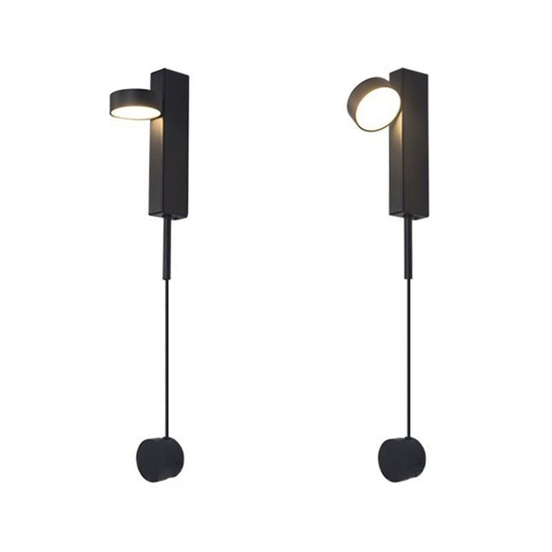 Runde 1 Lichtwandbeleuchtung moderne Metallwandleuchten mit Metallwandleuchten