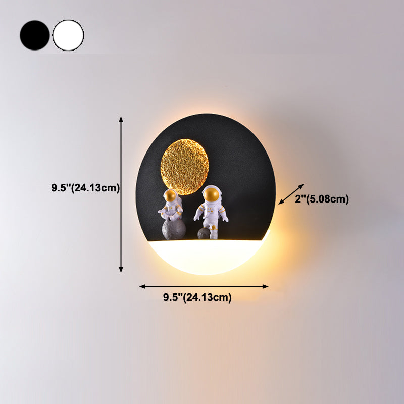 Modern Style Geometric Wall Mounted Light Metal 1 Light Wall Lighting Ideas