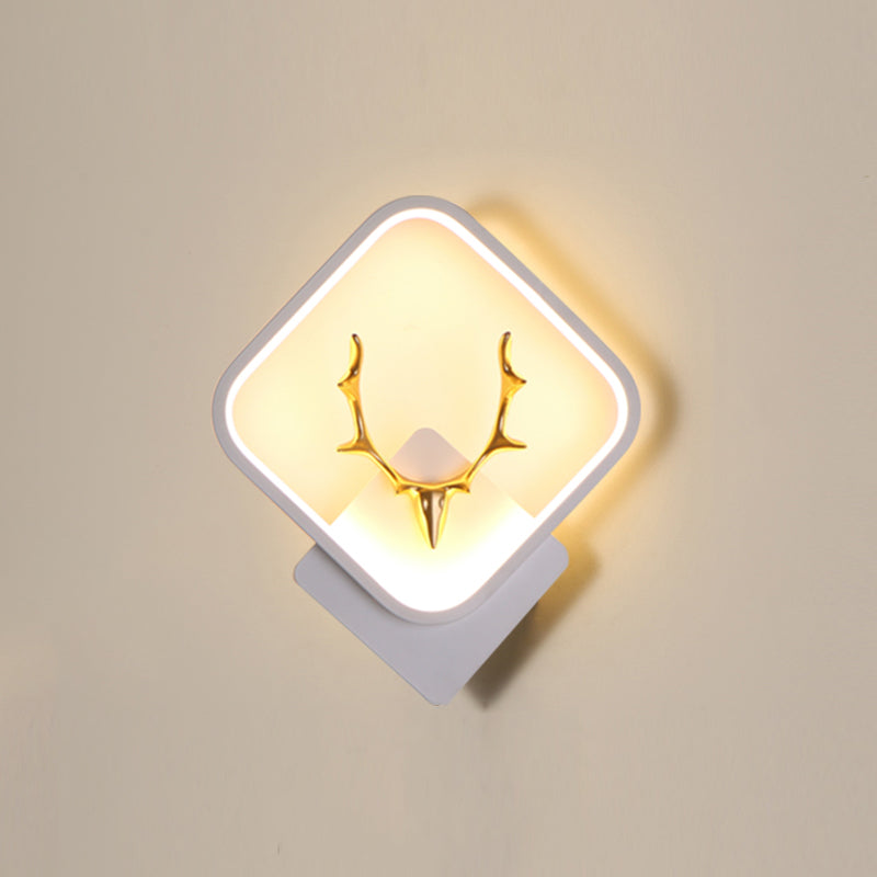 Moderner Stil Geometrischer Wandleuchten Metall 1 Lichtwandbeleuchtung