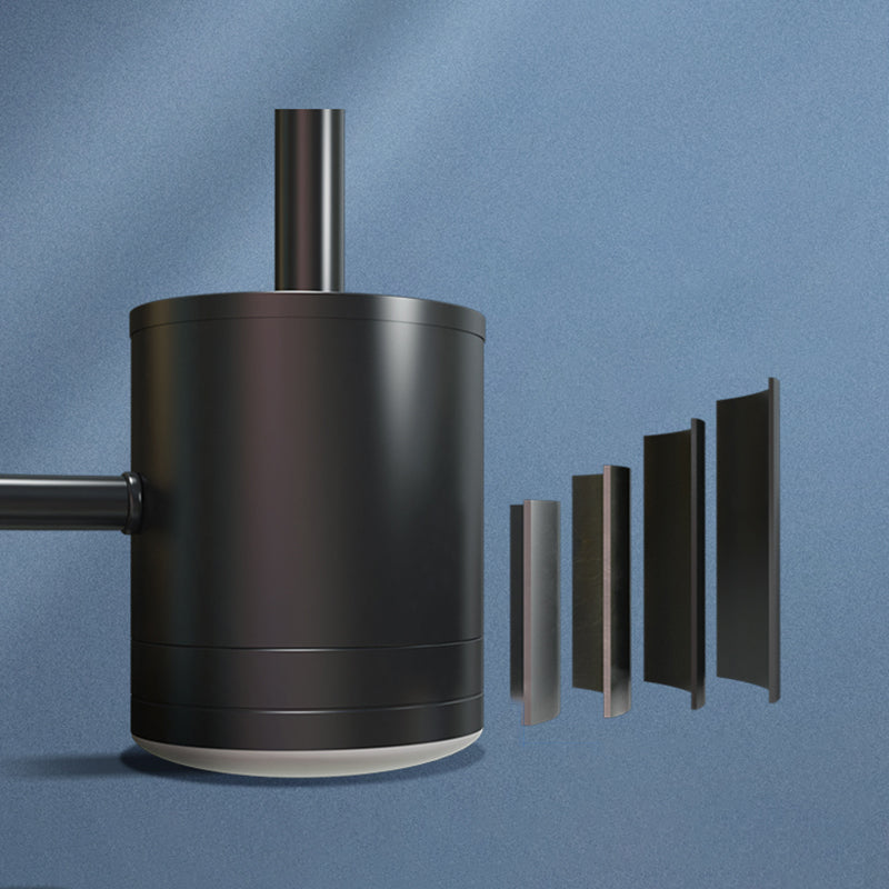 Black Glass Hanging Pendant Lights Modern Hanging Lamps for Living Room