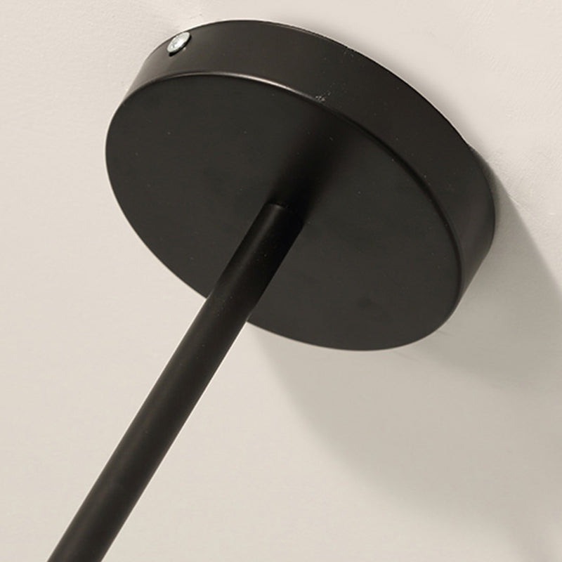 Modern Glass Ceiling Pendant Light Spherical Ceiling Hung Fixtures for Bedroom