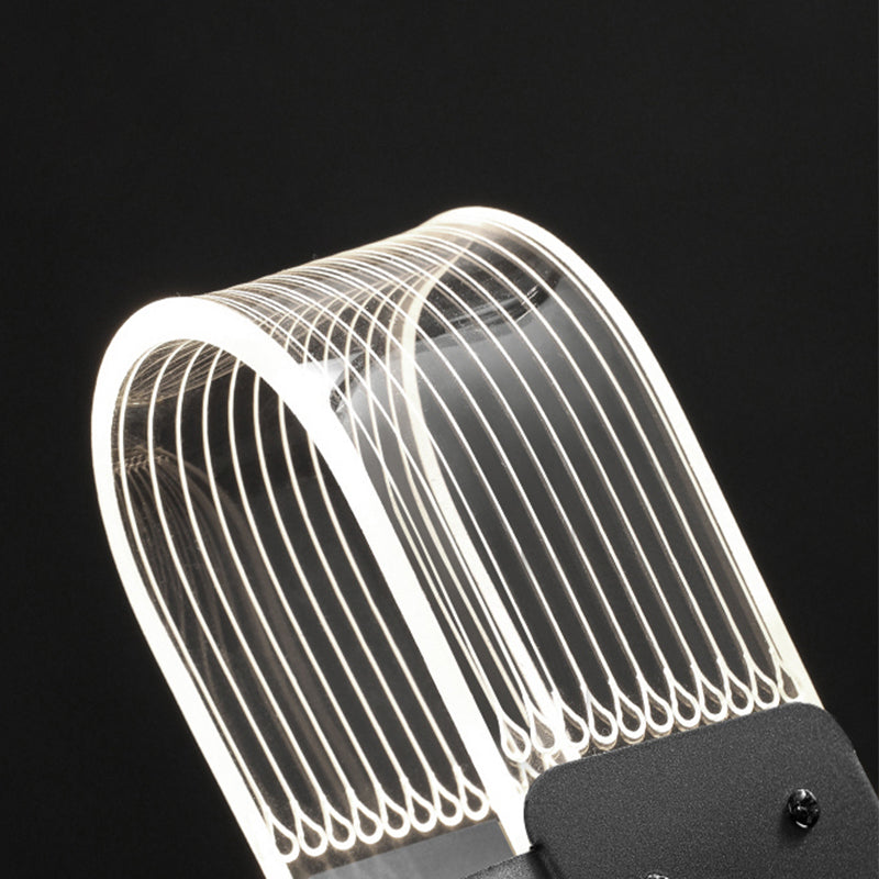 Living Room Modern Hanging Ceiling Lights Acrylic Sputnik Hanging Pendant Lamp