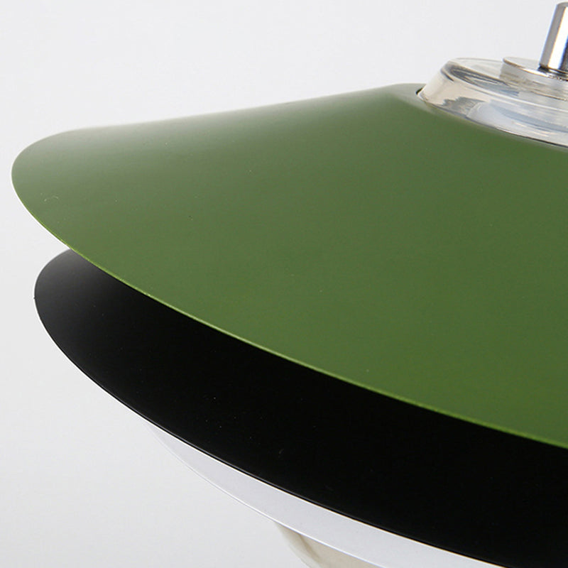 1-Licht-Scheibe hängende Leuchte-Leuchte-Glas-Pendellicht für Esszimmer