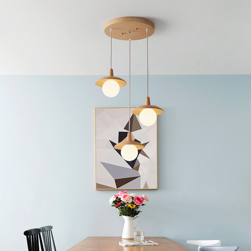 Nordic Global Pendule Light 1-Light suspendu plafond plafond pour salle à manger