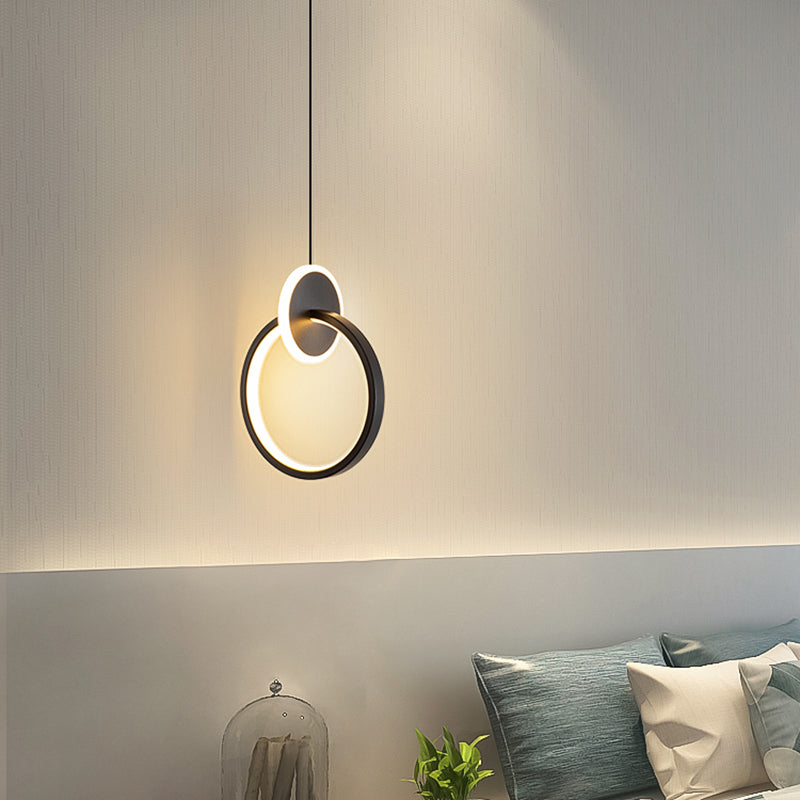 Luminaire pendentif linéaire noir