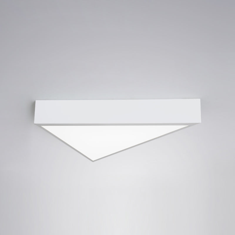 Triangle Chambre Plafonnier Encastré En Métal LED Simple Plafonnier Luminaire