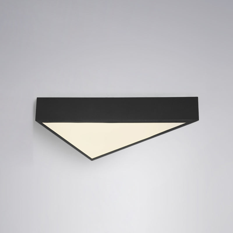 Triangle Chambre Plafonnier Encastré En Métal LED Simple Plafonnier Luminaire