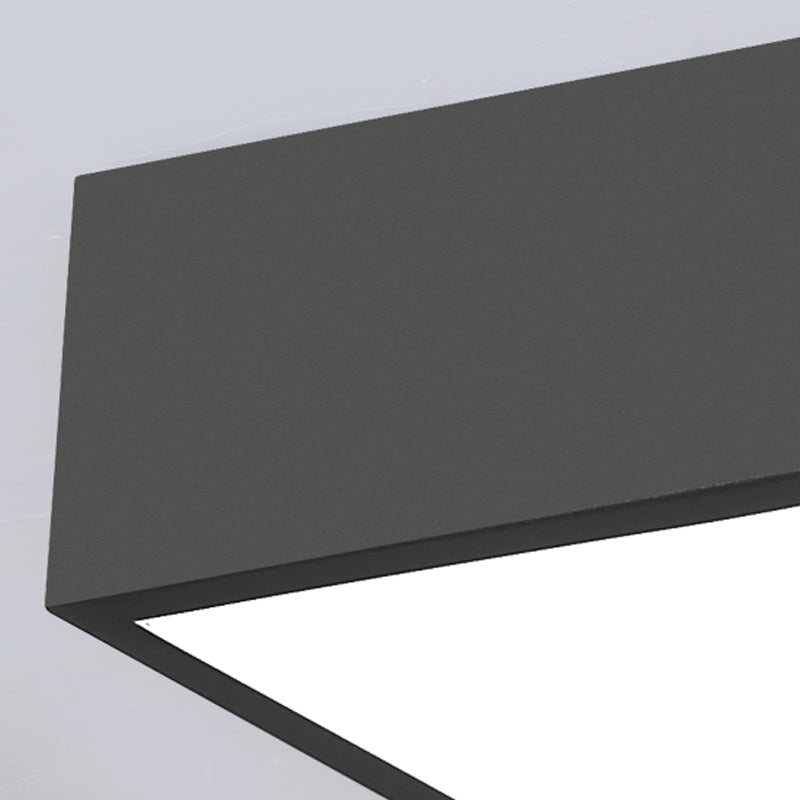 Triangle Chambre Plafonnier Encastré En Métal LED Simple Plafonnier Luminaire