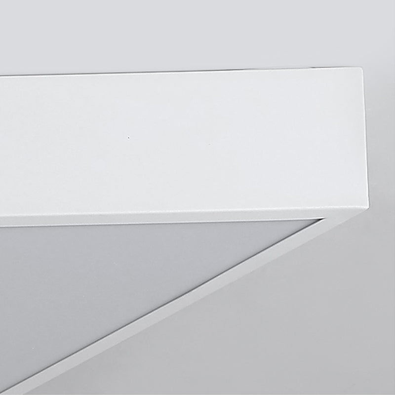 Triangle Chambre Plafonnier Encastré En Métal LED Simple Plafonnier Luminaire