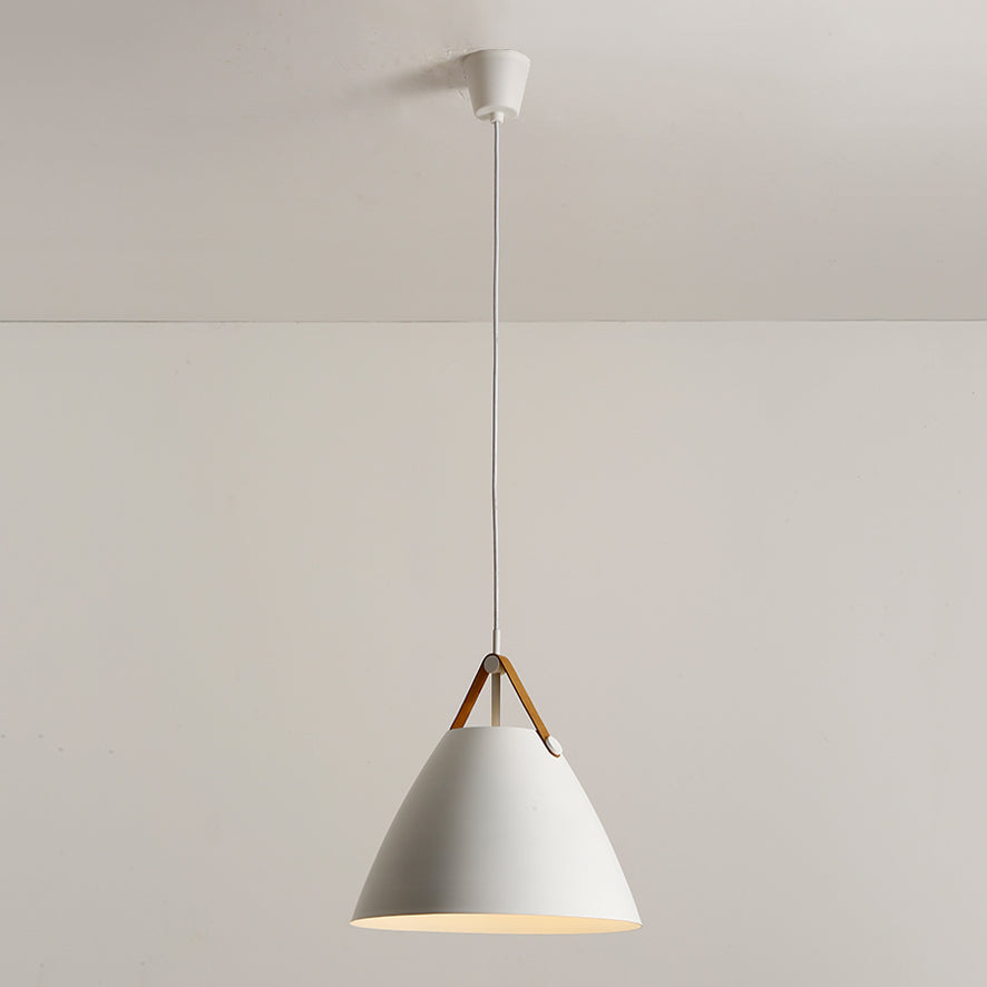 Lumière suspendue en métal