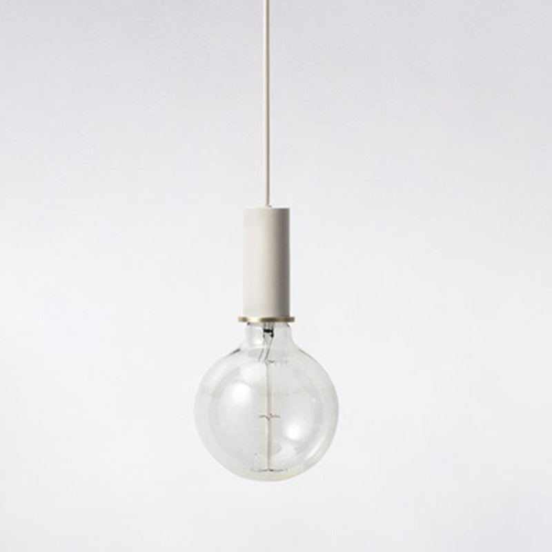 Bulb mini ciondolo mini ciondolo in stile industriale in metallo appeso per sala da pranzo