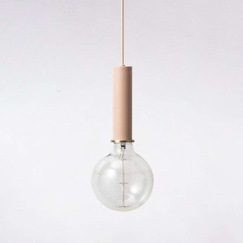 Bulb mini ciondolo mini ciondolo in stile industriale in metallo appeso per sala da pranzo