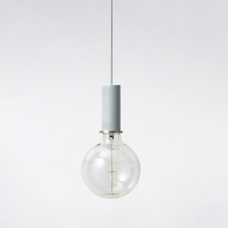 Bulb mini ciondolo mini ciondolo in stile industriale in metallo appeso per sala da pranzo