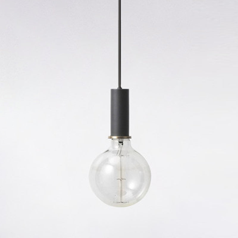 Bulb mini ciondolo mini ciondolo in stile industriale in metallo appeso per sala da pranzo