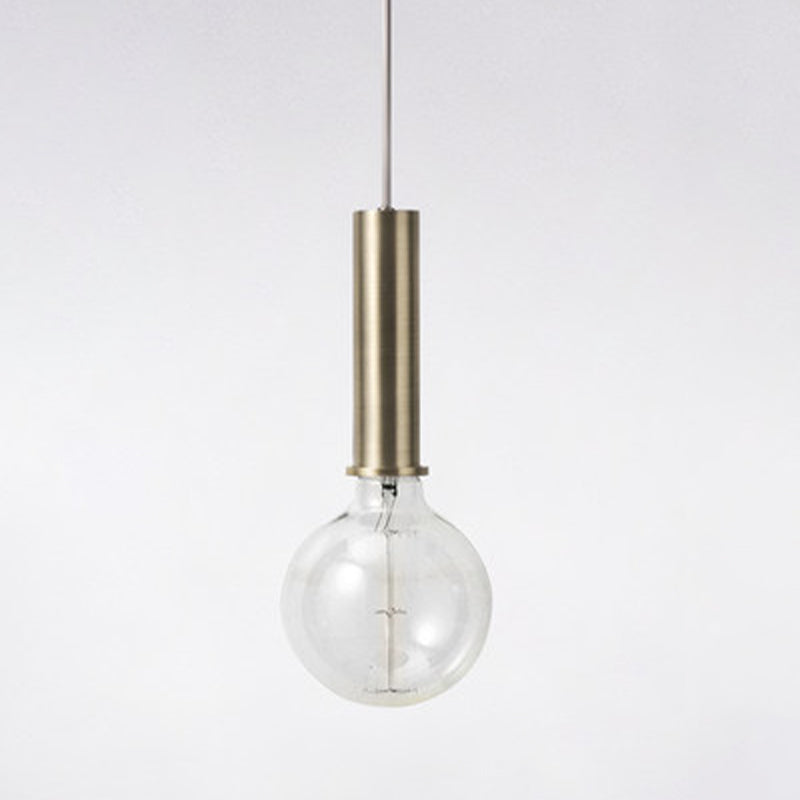 Bulb mini ciondolo mini ciondolo in stile industriale in metallo appeso per sala da pranzo