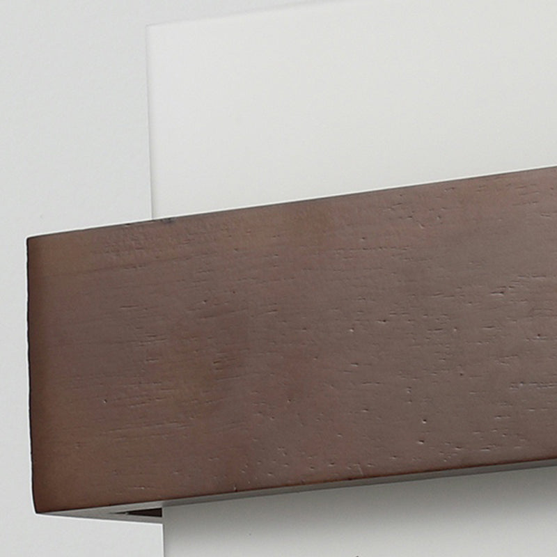 Nordic Wall Mount Lamp Modern Style Wooden Wall Sconce Light for Living Room