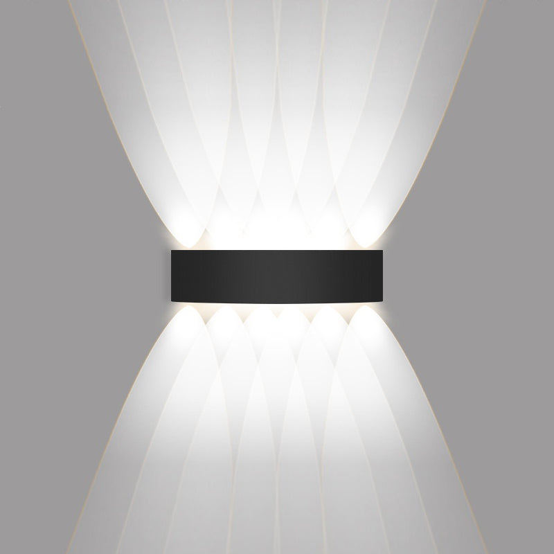 Nordic Wall Mount Lamp Modern Style LED Rectangle Wall Sconce Light for Living Room