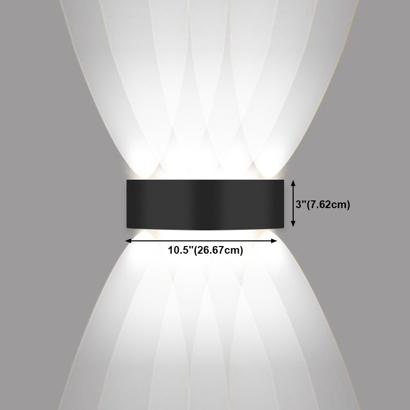 Nordic Wall Mount Lamp Modern Style LED Rectangle Wall Sconce Light for Living Room