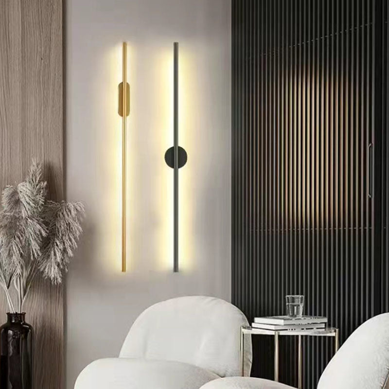 Lámpara de montaje de pared nórdica estilo LED de estilo LED de luz Luz de pared para sala de estar