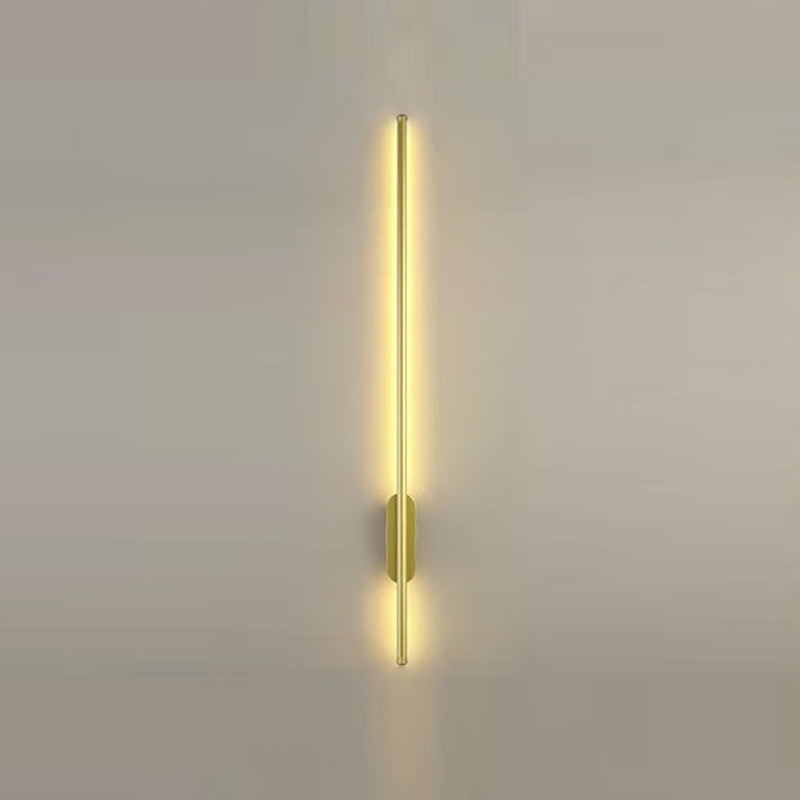 Nordische Wandmontage Lampe Moderne LED -Streifenform Wandleuchte für Wohnzimmer