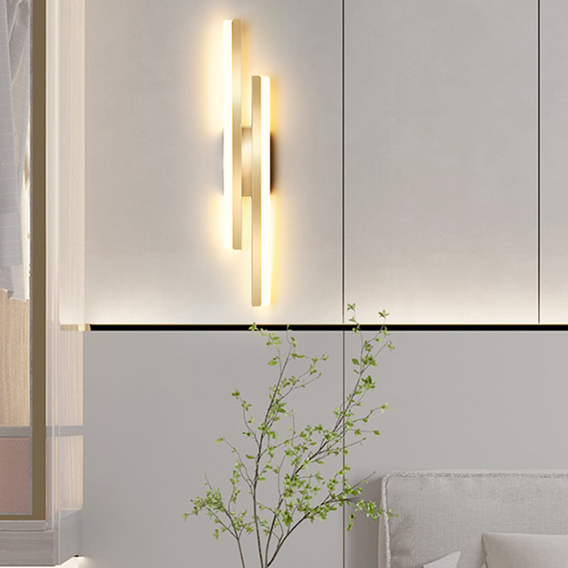 Nordischer Metall Wandleuchte goldene Wandleuchte für Wohnzimmer