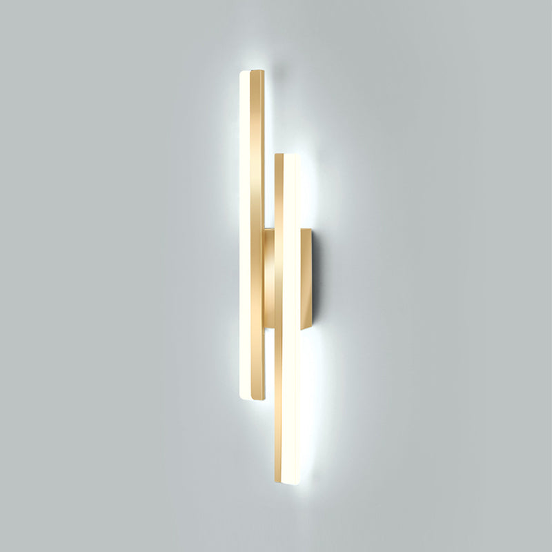 Nordischer Metall Wandleuchte goldene Wandleuchte für Wohnzimmer