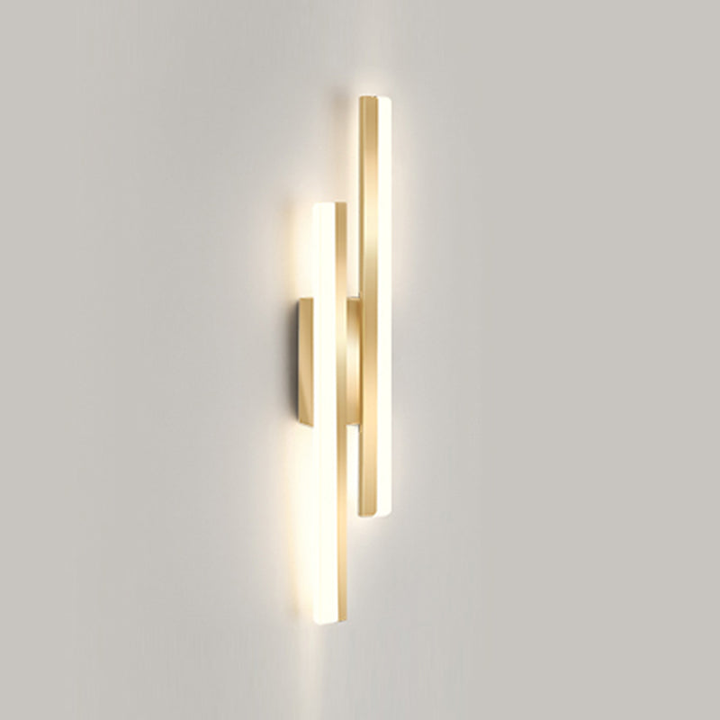 Nordischer Metall Wandleuchte goldene Wandleuchte für Wohnzimmer