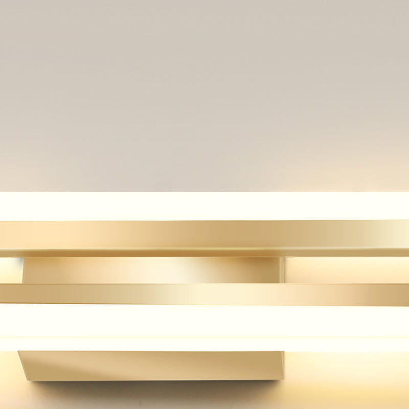 Nordischer Metall Wandleuchte goldene Wandleuchte für Wohnzimmer