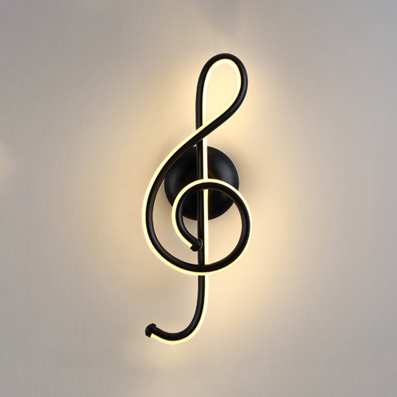 Moderner Stil Metall Wandleuchte lineare Form LED -Wandleuchte für Schlafzimmer