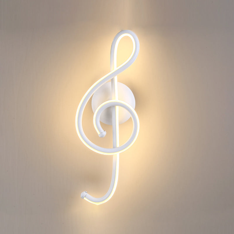 Moderner Stil Metall Wandleuchte lineare Form LED -Wandleuchte für Schlafzimmer