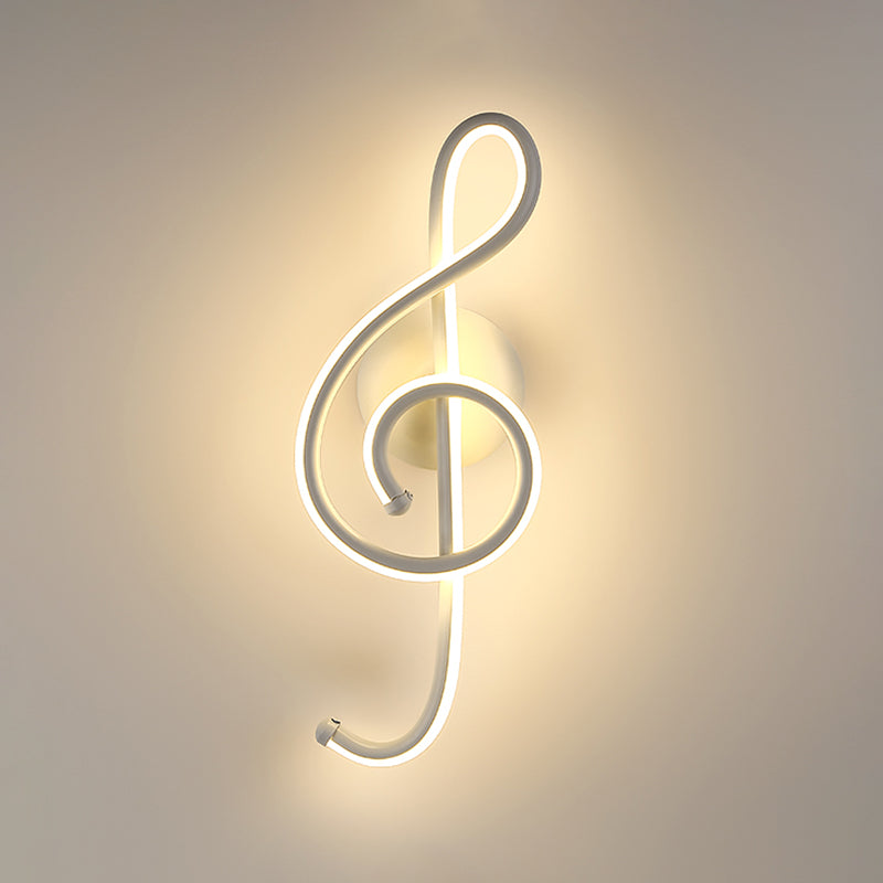 Moderner Stil Metall Wandleuchte lineare Form LED -Wandleuchte für Schlafzimmer