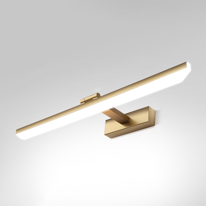Lineare LED -Waschtischwandleuchten modernes Spiegel vordere Licht mit Acrylschatten