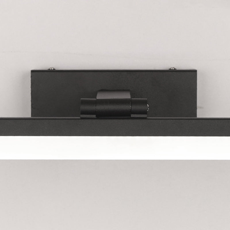 Lineare LED -Waschtischwandleuchten modernes Spiegel vordere Licht mit Acrylschatten