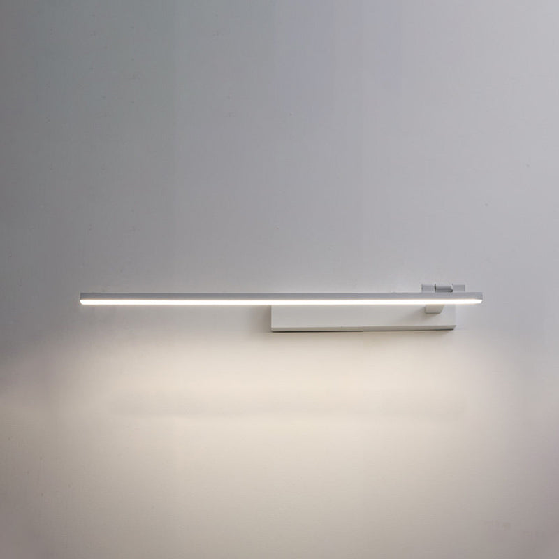 Metall linearer Spiegelleuchte minimalistische LED -Wandmontageleuchte LED -Wandleuchte