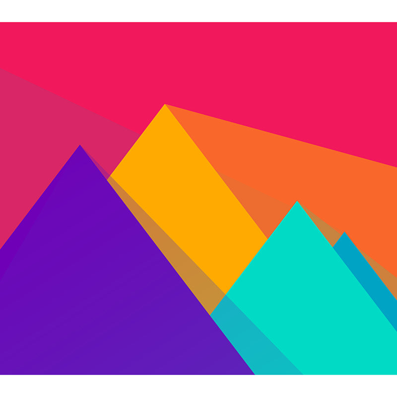 Washable Stain Resistant Mural Wallpaper Geometry Indoor Wall Mural