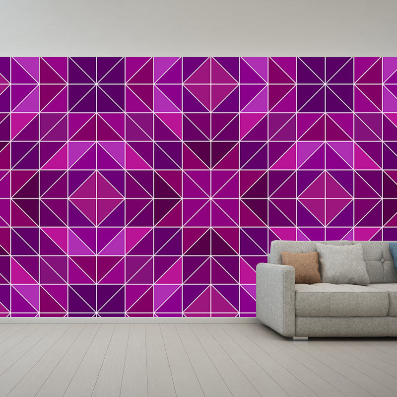Environment Friendly Resistant Mural Wallpaper Geometry Living Room Wall Mural